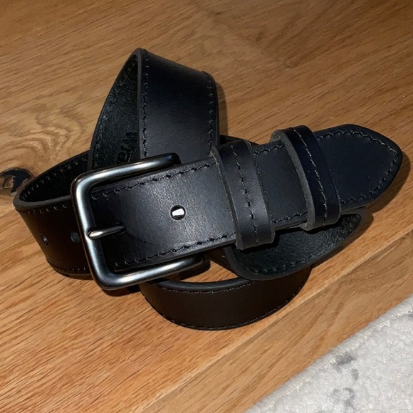 NWOT Men’s Wrangler, Pull-Up Stitch Belt In Black, Made in Guatemala - Picture 6 of 9